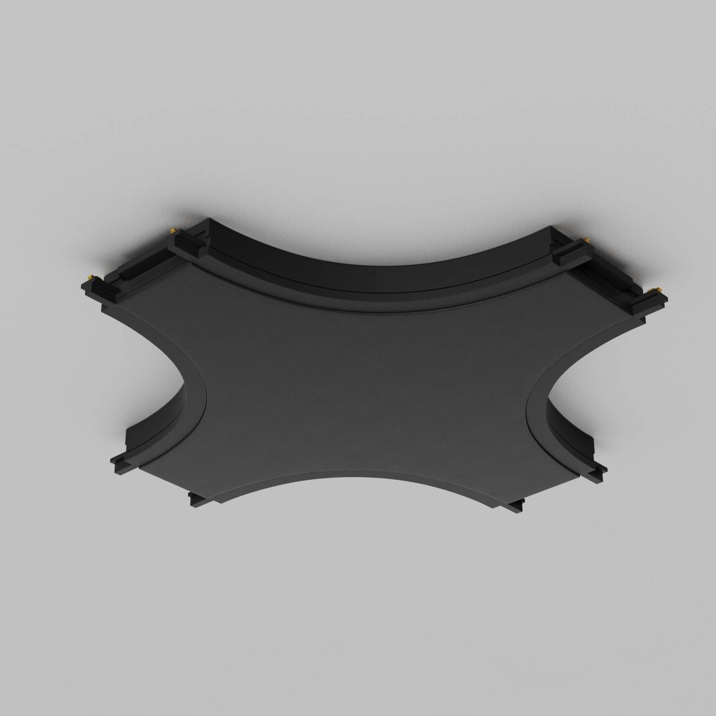 Коннектор питания X-образный Maytoni Accessories for tracks Radity TRA084CX-11B