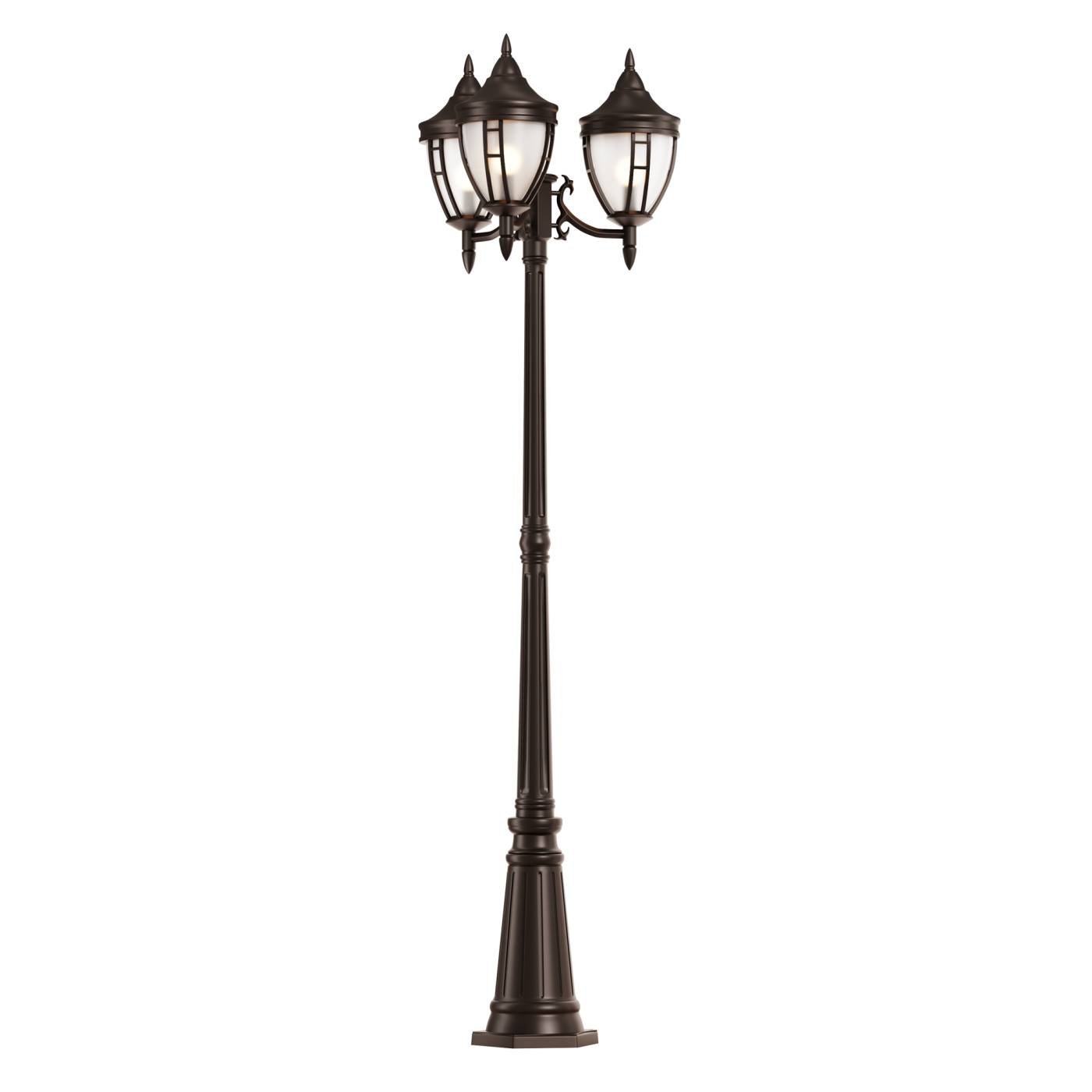 Столб фонарный уличный Maytoni Rivoli O026FL-03B
