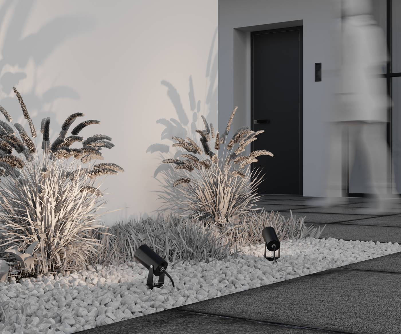 O025FL-01B Грунтовый светильник Maytoni Scope O025FL-01B