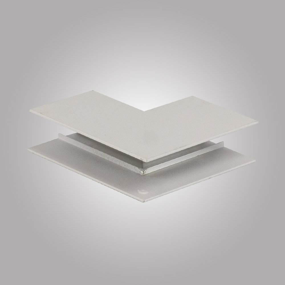 Коннектор для шинопровода AM Group MAGNET AM401 LL-20B 90° ВНЕШНИЙ WH