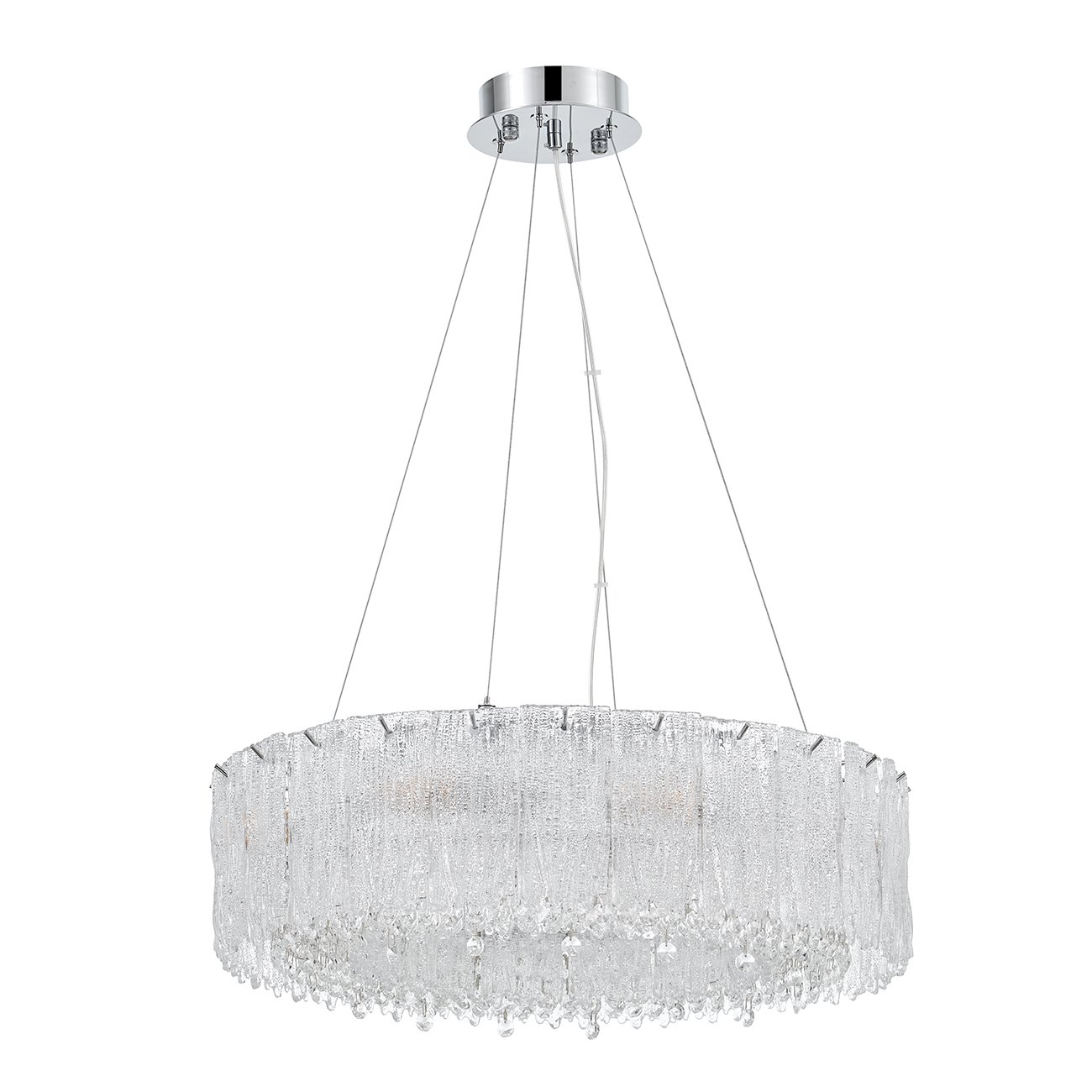 Подвесная люстра 12057/8P Chrome Innevato Indigo V000618