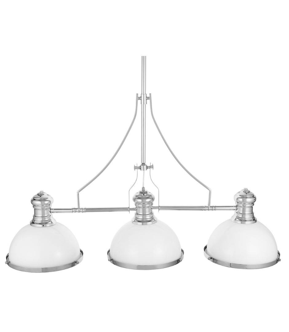 Потолочная люстра Lumina Deco ETTORE LDP 710-3 WT+CHR