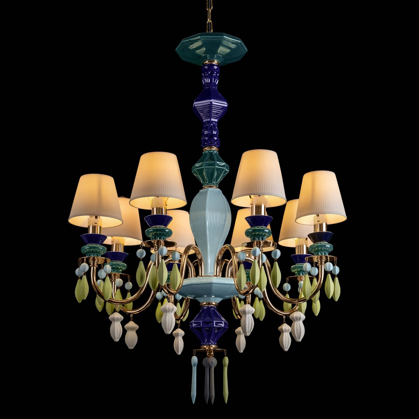 Подвесная люстра Grace Loft It 10203/8 Green