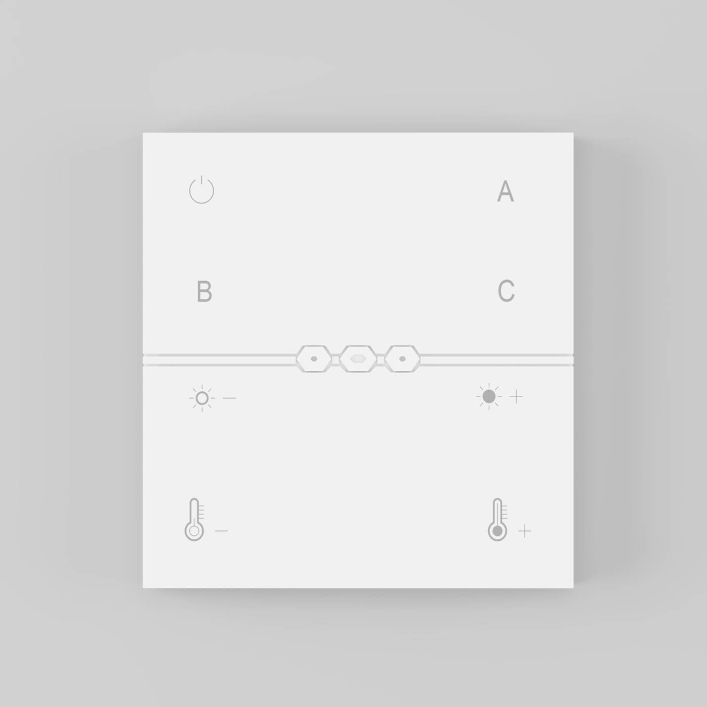 Беспроводная панель управления освещением Maytoni DRC034-8-W