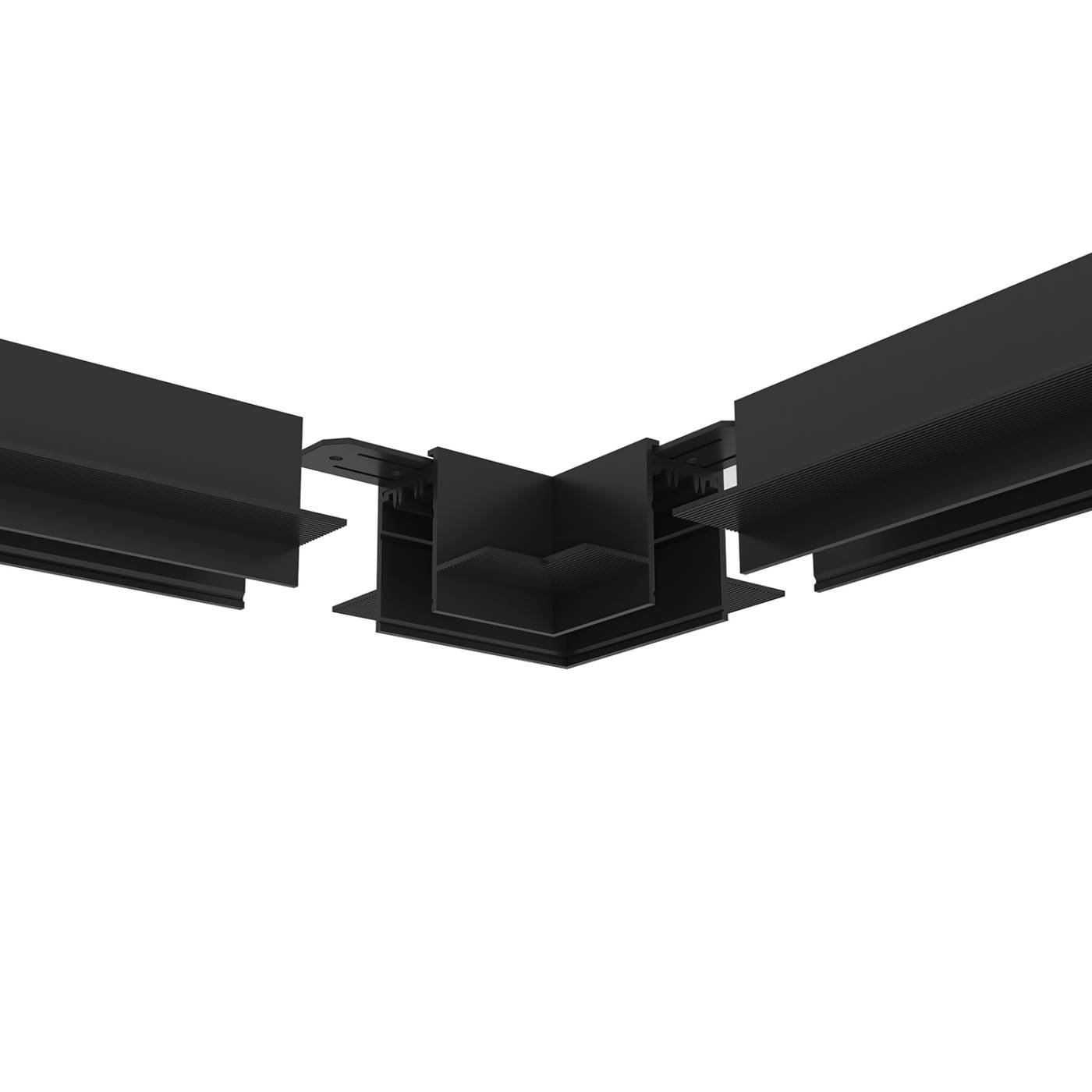 Угол потолок-потолок встраиваемый под ГКЛ Denkirs Smart TR2112-BK