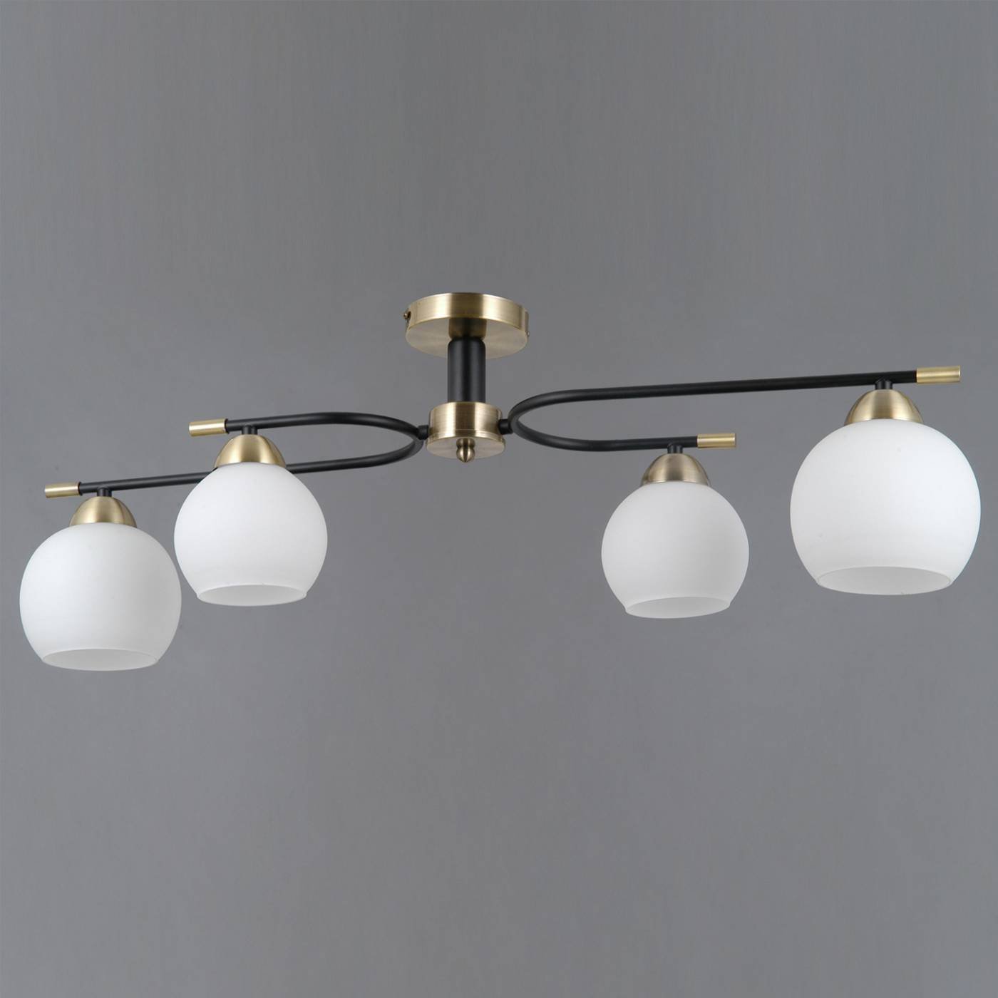 Потолочная люстра ILLUMICO IL0638-4CSQ-24 AB BK LIBRA