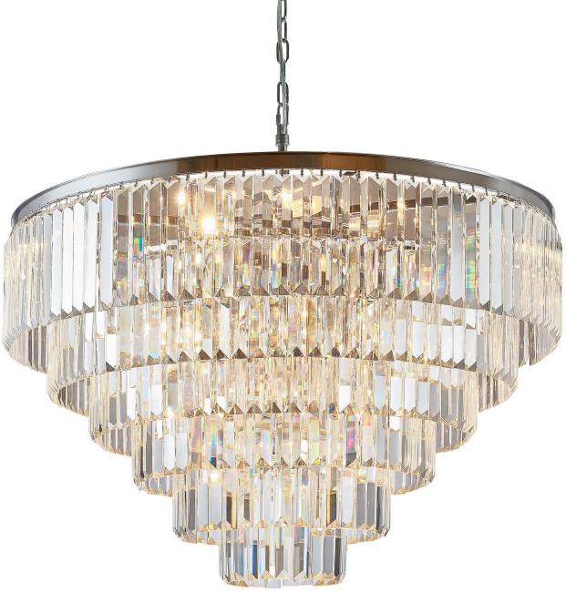 Подвесная хрустальная люстра Nova Divinare 3001/02 LM-16