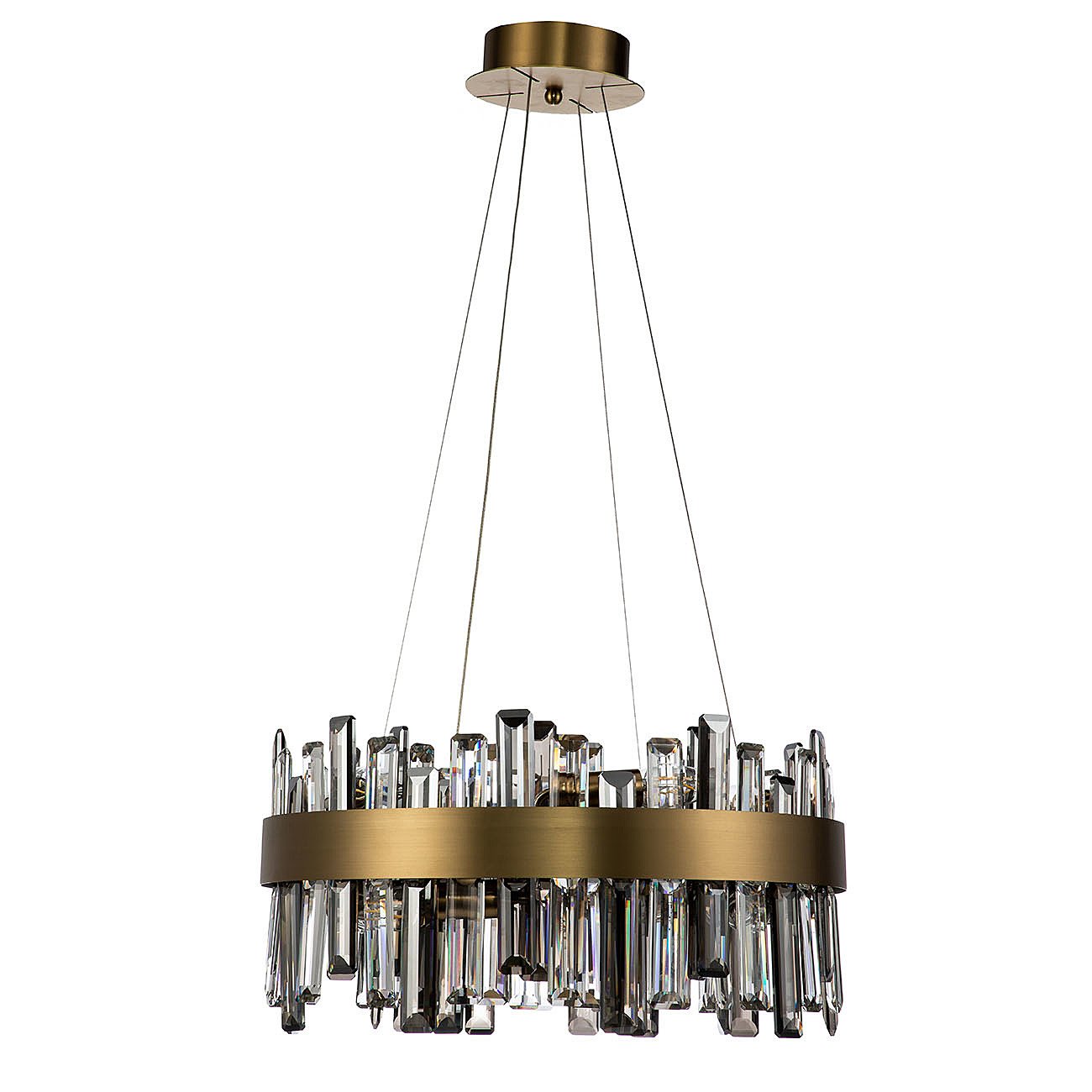 V000037 Подвесная люстра Indigo Ritmo 12006/8P Brass V000037