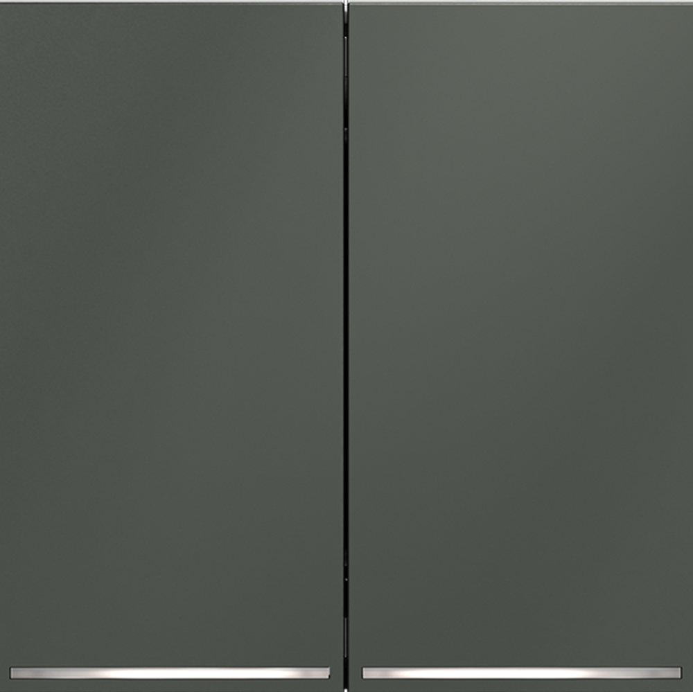 VLS020406 Проходной переключатель двухклавишный с подсветкой Voltum S70 VLS020406