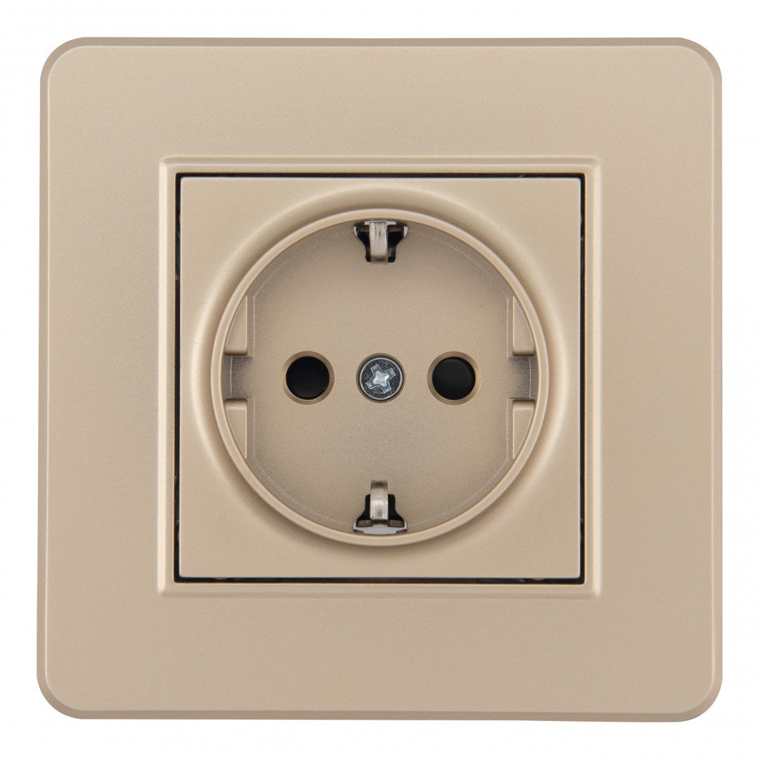 Розетка Arte Milano Set16-1 SET16-1-40-1 shampan