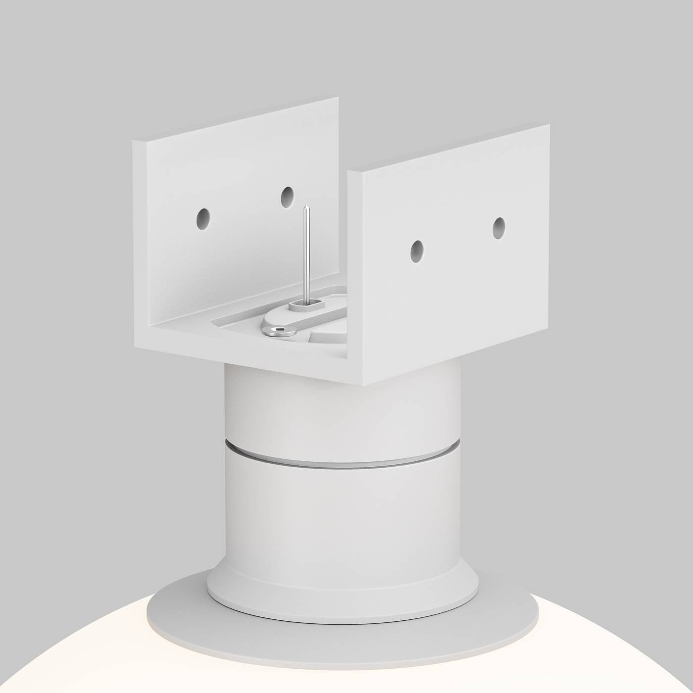 Трековый светильник Maytoni Luna O-TR01-1-S-9WW3K