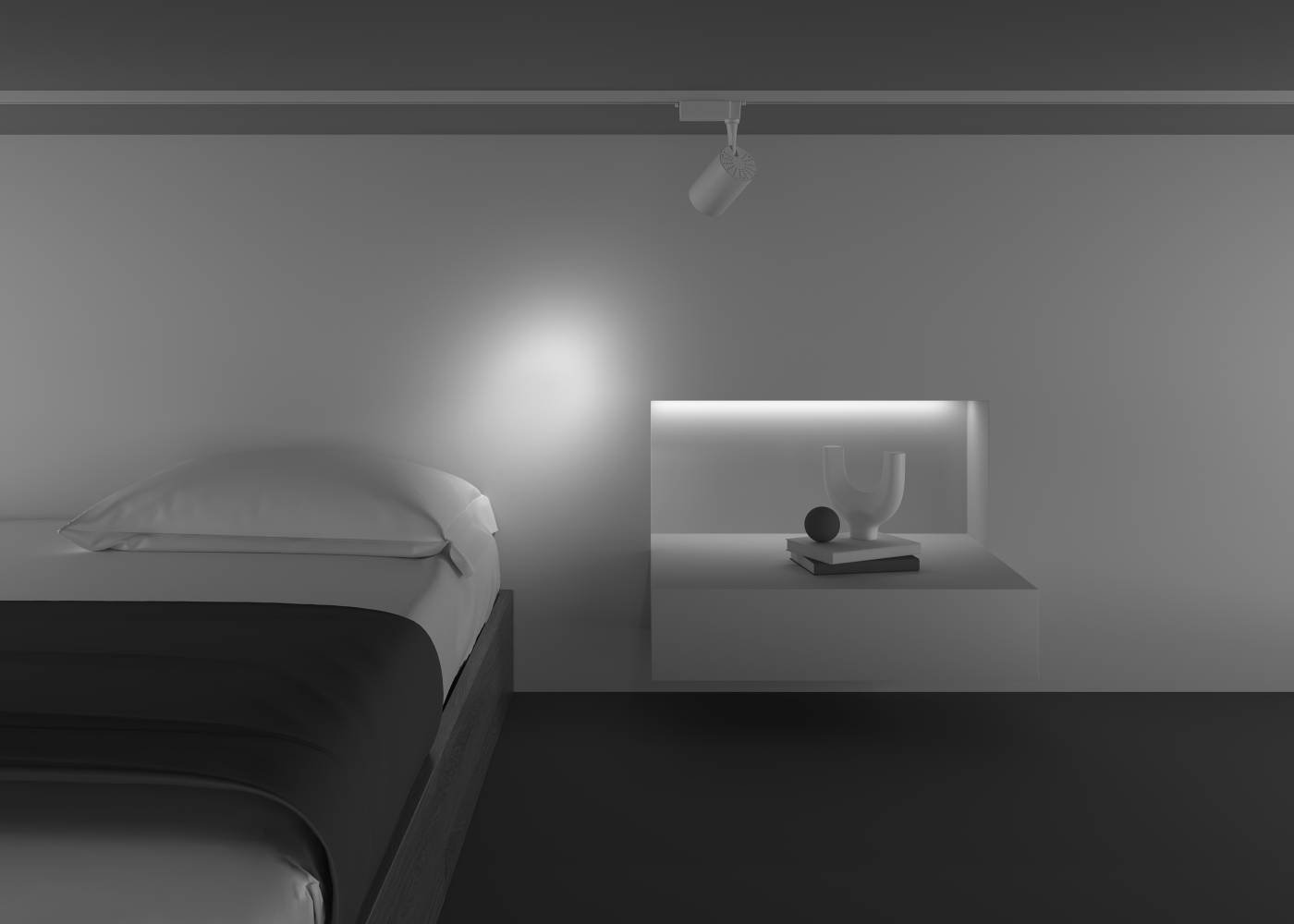 Трековый светильник Maytoni Vuoro Unity TR003-1-10W3K-S-W