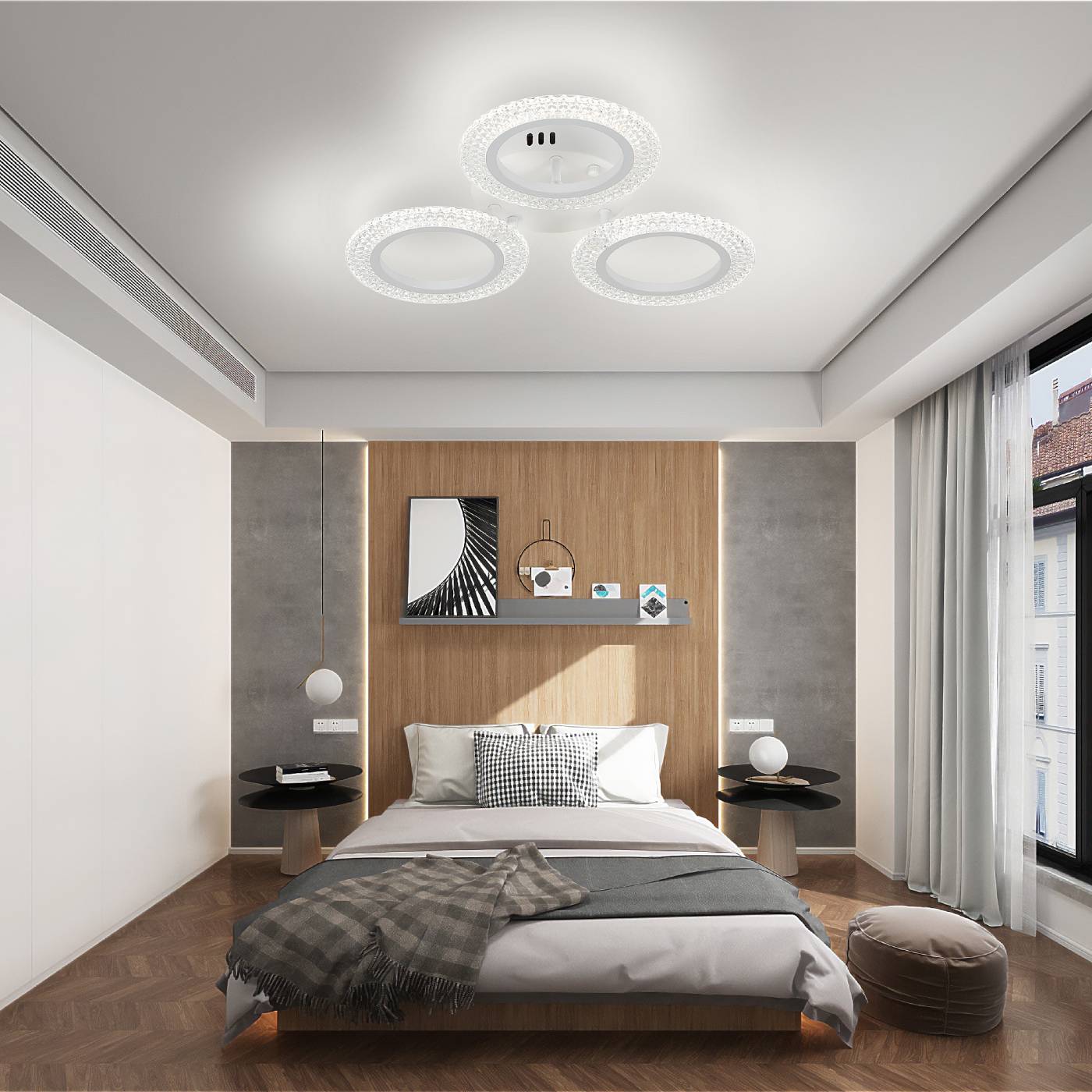 Потолочная люстра Natali Kovaltseva Simply LED LAMPS 81122/3C