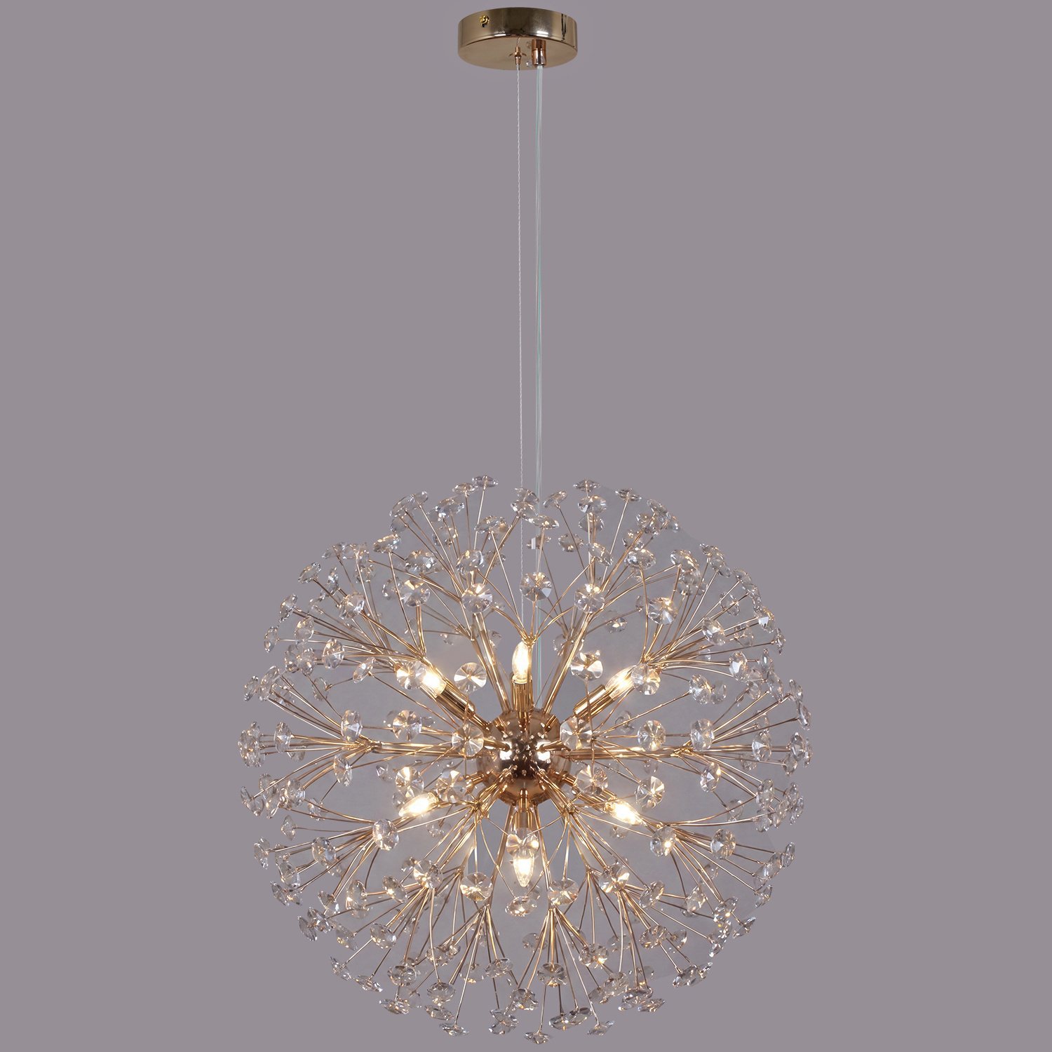 IL5006-12PPA-26 GD BOND Подвесная люстра ILLUMICO IL5006-12PPA-26 GD BOND