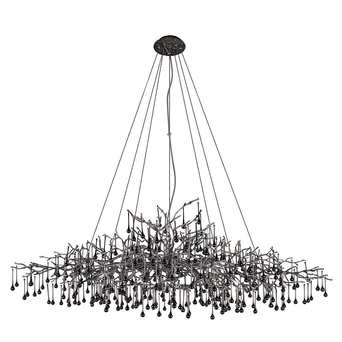 10067/1800 BK Подвесная люстра Loft It Bijout 10067/1800 BK