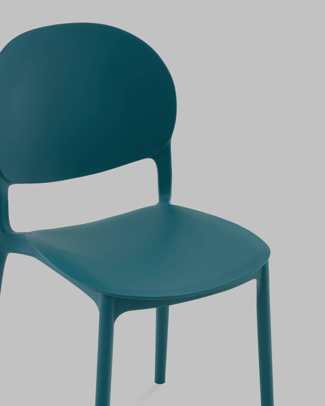 Стул пластиковый Stool Group Briny 8058 dark blue 93516