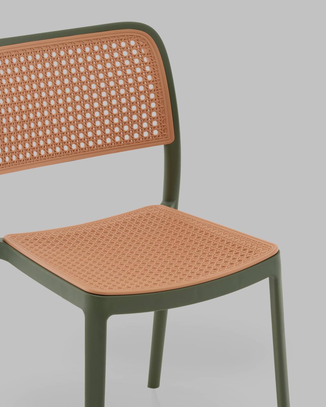 PP-296 green 36023 Стул пластиковый Stool Group Yona PP-296 green 36023