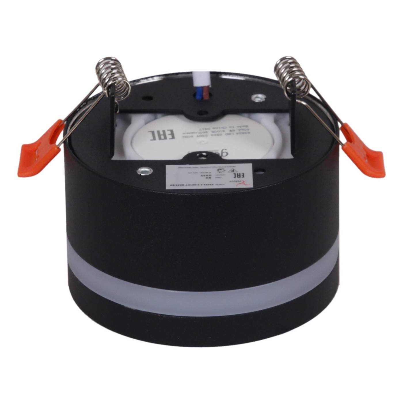 Накладной светильник Reluce 53023-9.0-001CT GX53 BK