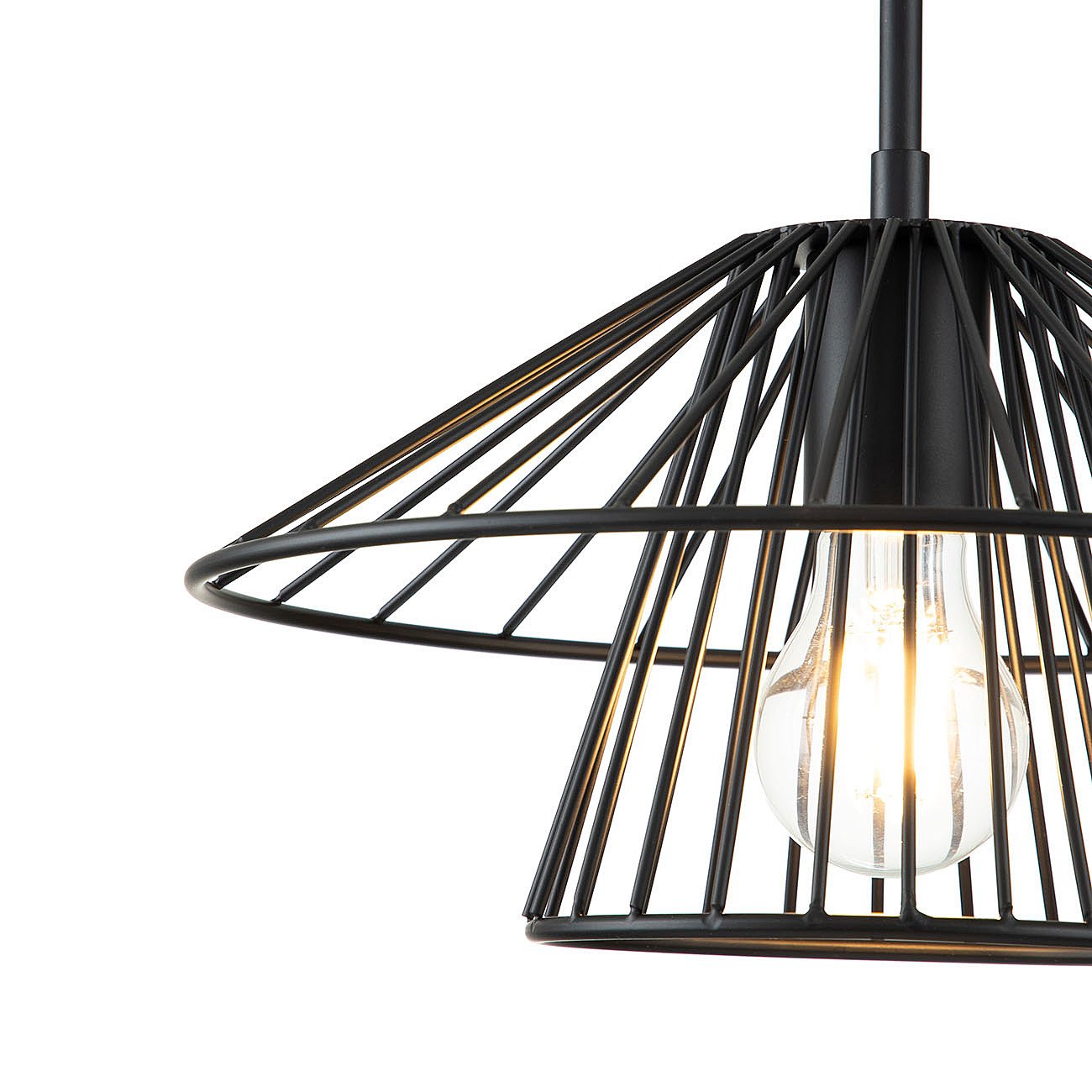 V000286 Светильник подвесной Indigo Strato 10016/1P Black V000286