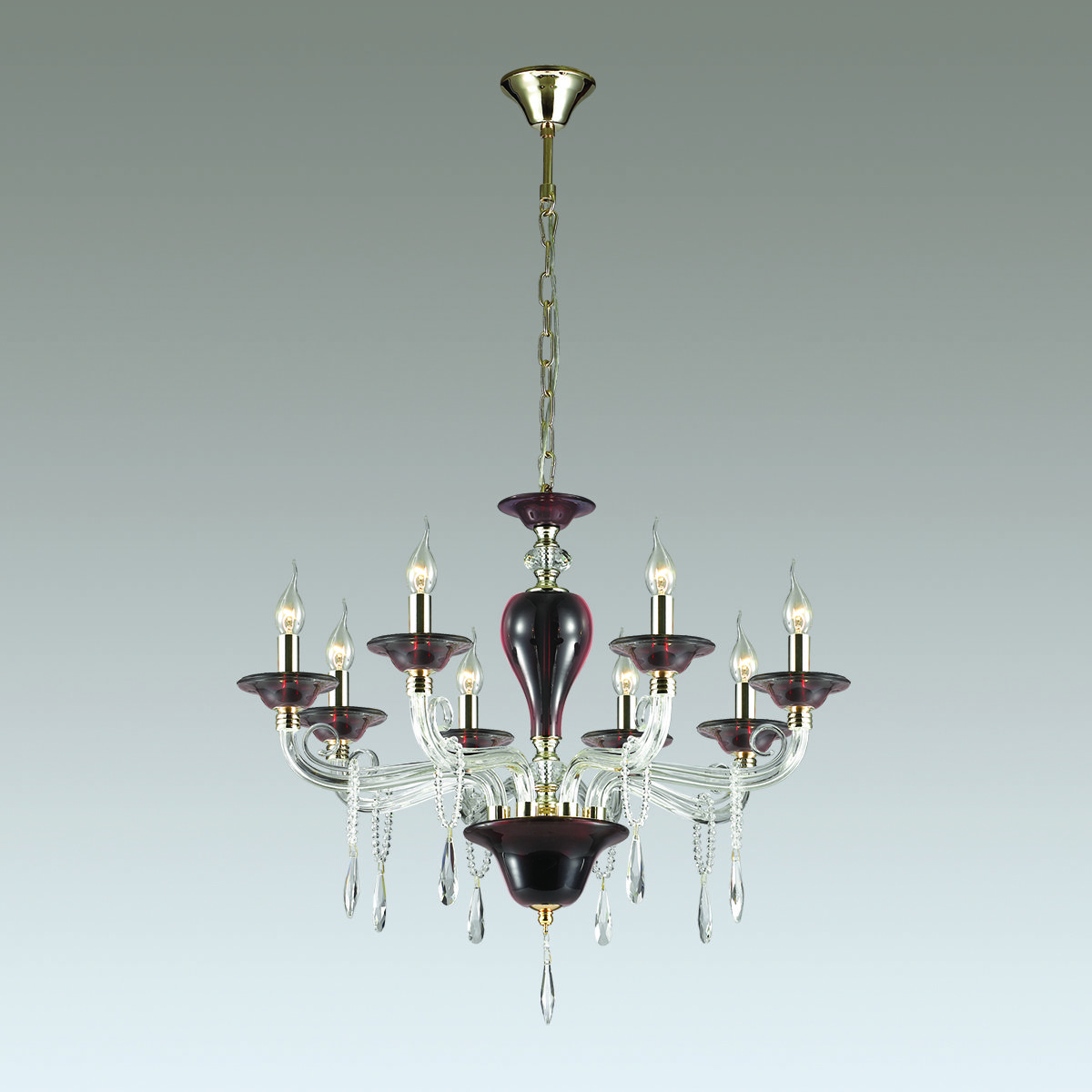 3928/8 Подвесная люстра Odeon Light Amarone 3928/8