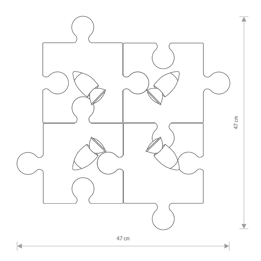 Светильник спот Nowodvorski Puzzle 6384