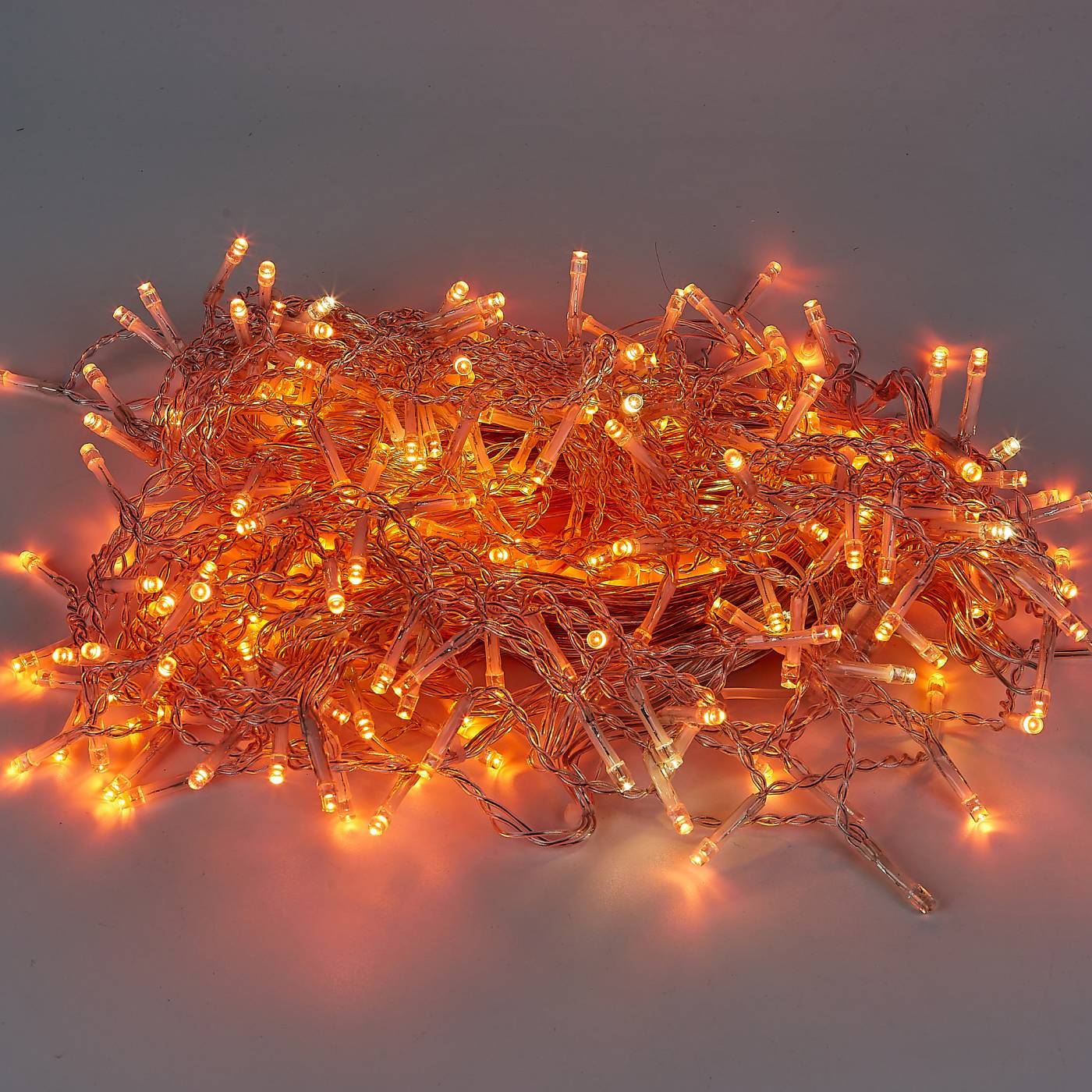 Бахрома светодиодная с эффектом мерцания, 10м Uniel ULD-B10006-248/TTK AMBER-WARMWHITE IP44