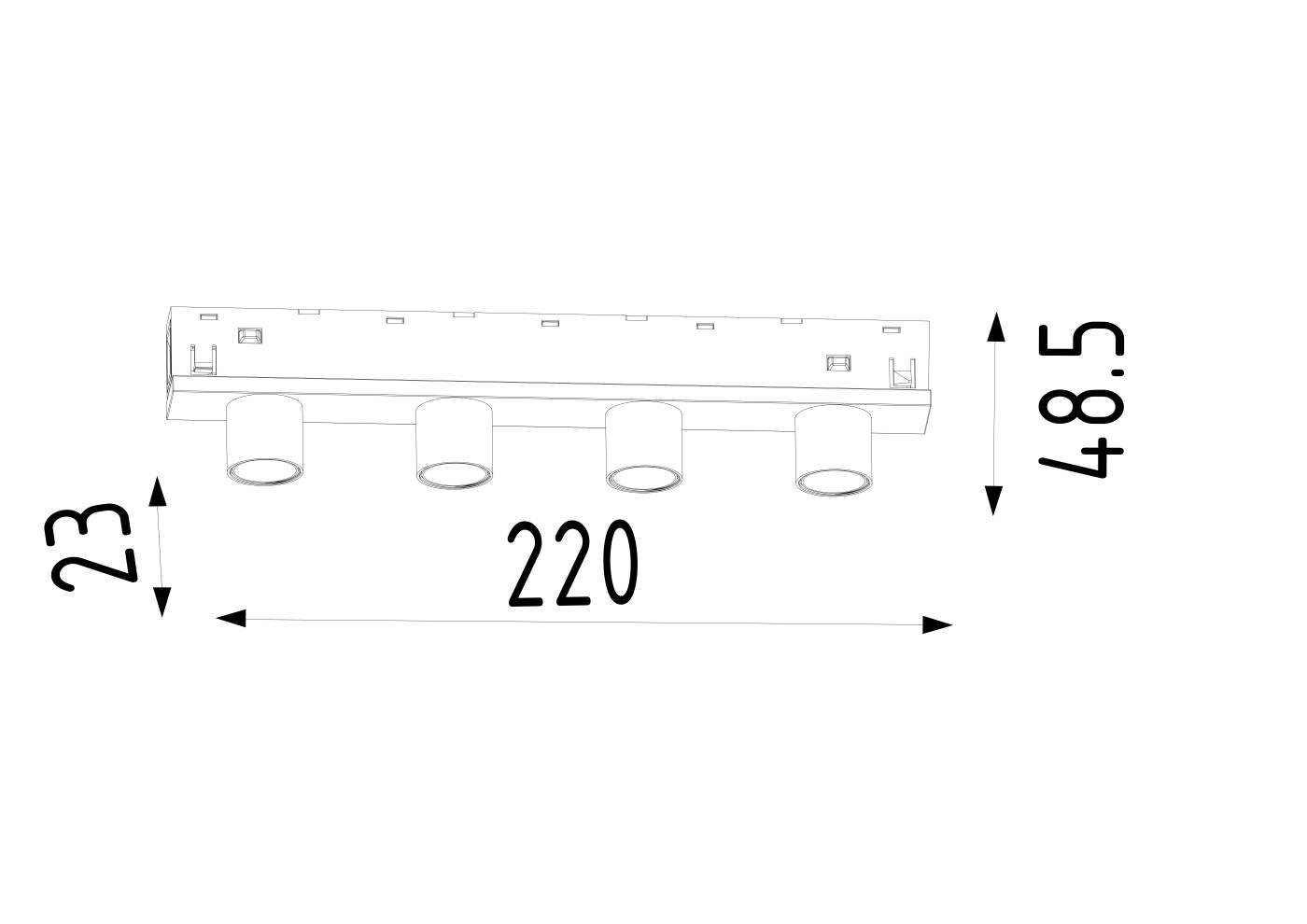 00-00013675 Трековый светильник SY-LINK SWG LUMKER 00-00013675