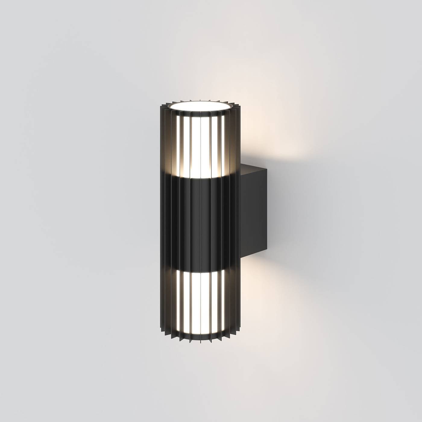 Уличный настенный светильник Elektrostandard Entero Entero (35189/W) черный