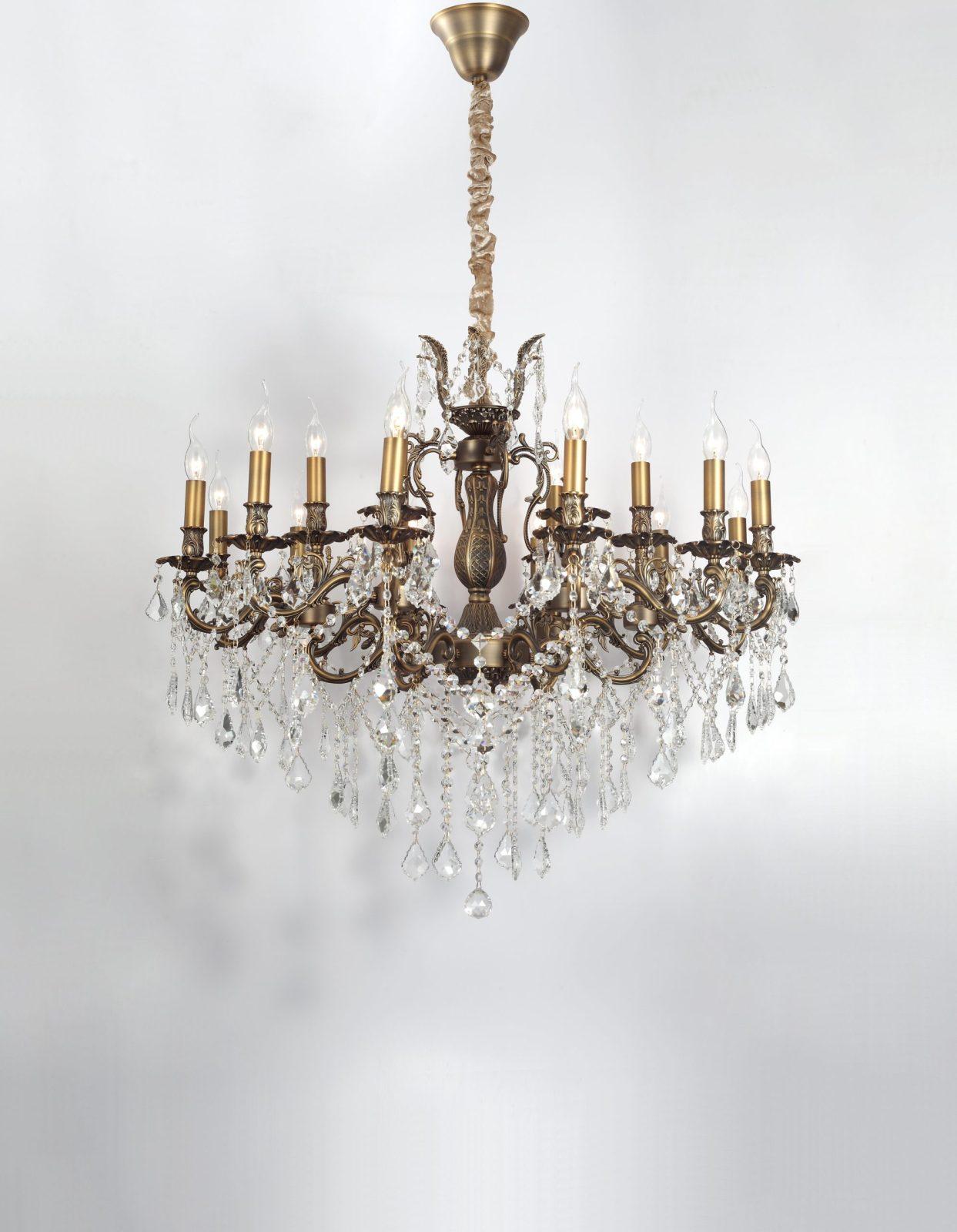 BARLETTA 122.12.6 antique Подвесная хрустальная люстра Barletta Lucia Tucci BARLETTA 122.12.6 antique