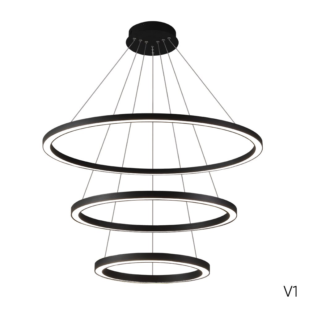 FORTUNA SP158W LED BLACK Подвесная люстра Crystal Lux Fortuna FORTUNA SP158W LED BLACK