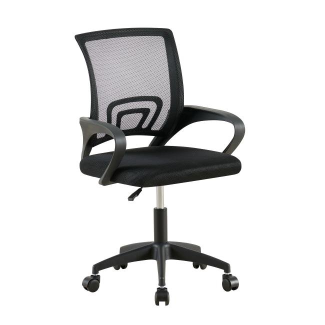 OUE-2501 black Кресло офисное Stool Group OUE-2501 black