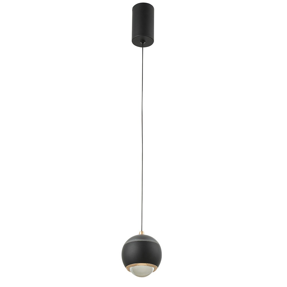 Светильник подвесной Crystal Lux Caro CARO SP LED BLACK