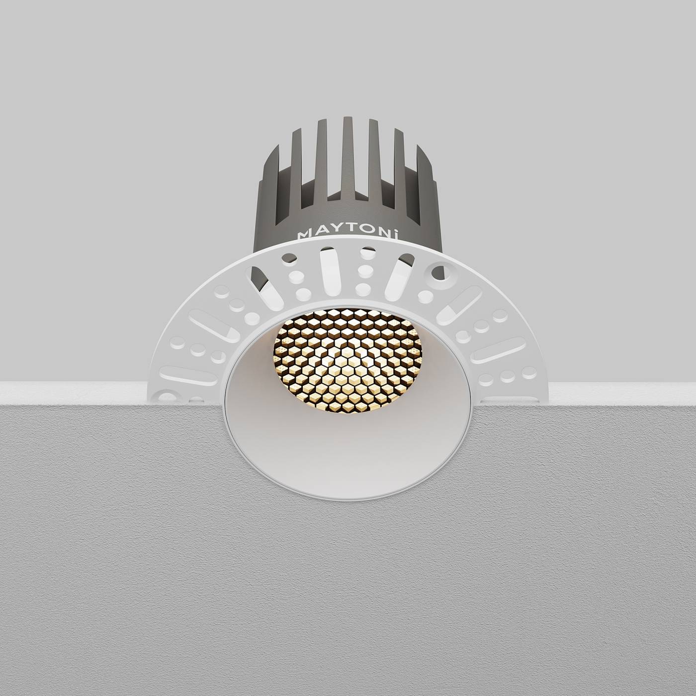 DL121-15W-3K-TRS-W Встраиваемый светильник Maytoni Dip DL121-15W-3K-TRS-W