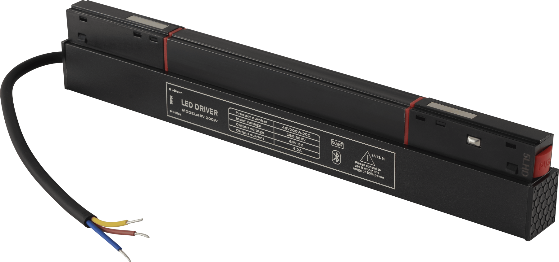 CLT 0.203 09 BL SMART Драйвер для магнитного шинопровода 48V, 200W CLT 0.203 09 BL SMART