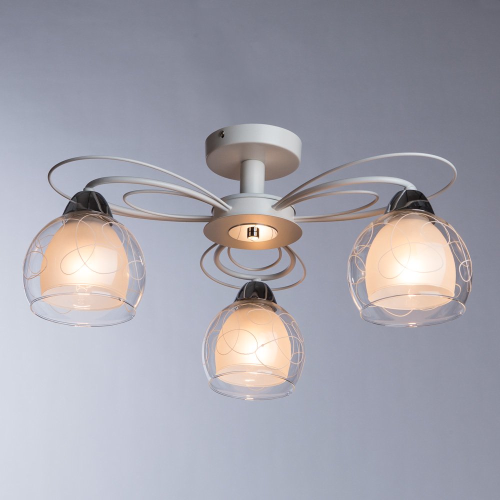 Потолочная люстра Arte Lamp Sansa A7585PL-3WH