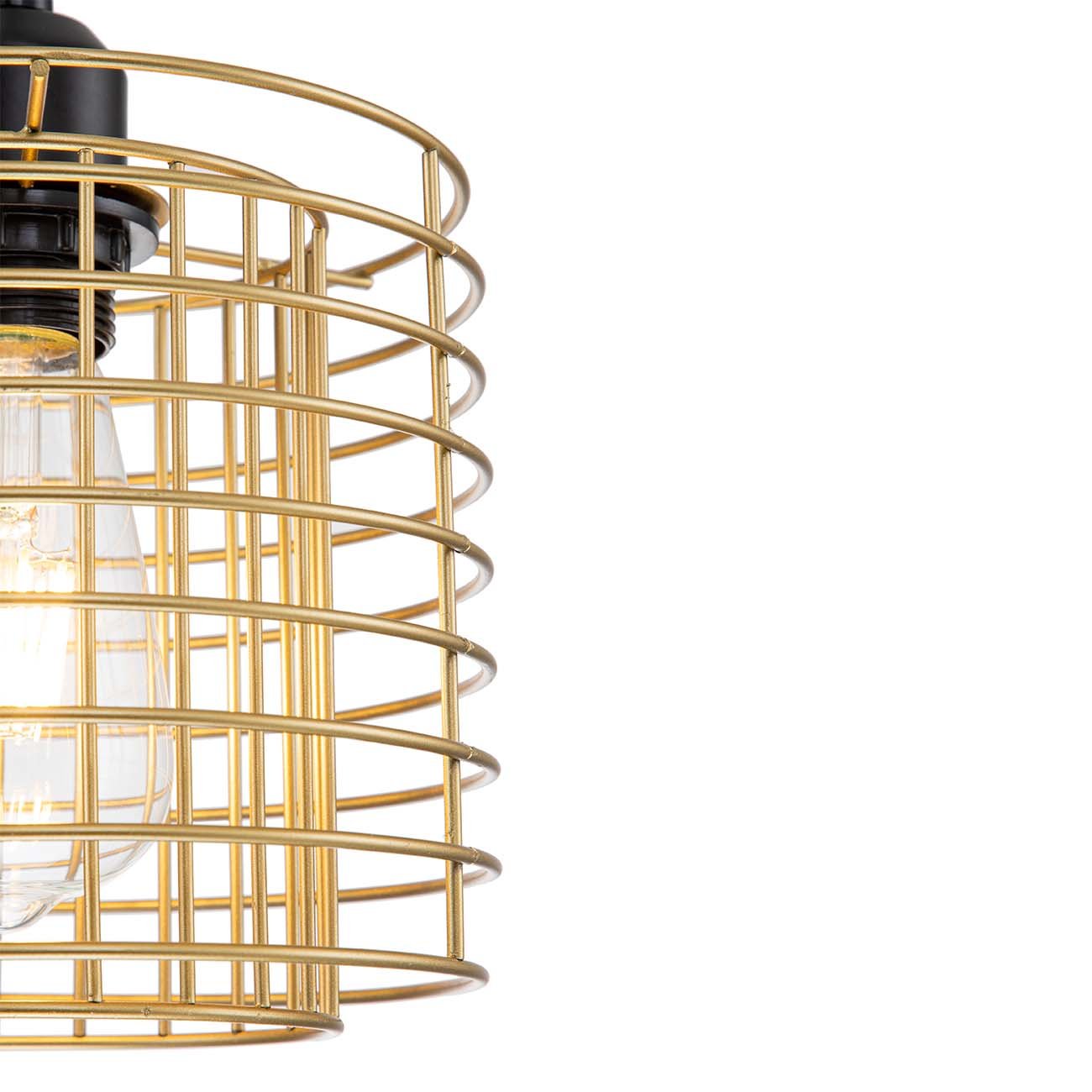 Светильник подвесной Escada Grid 10190/1S Gold