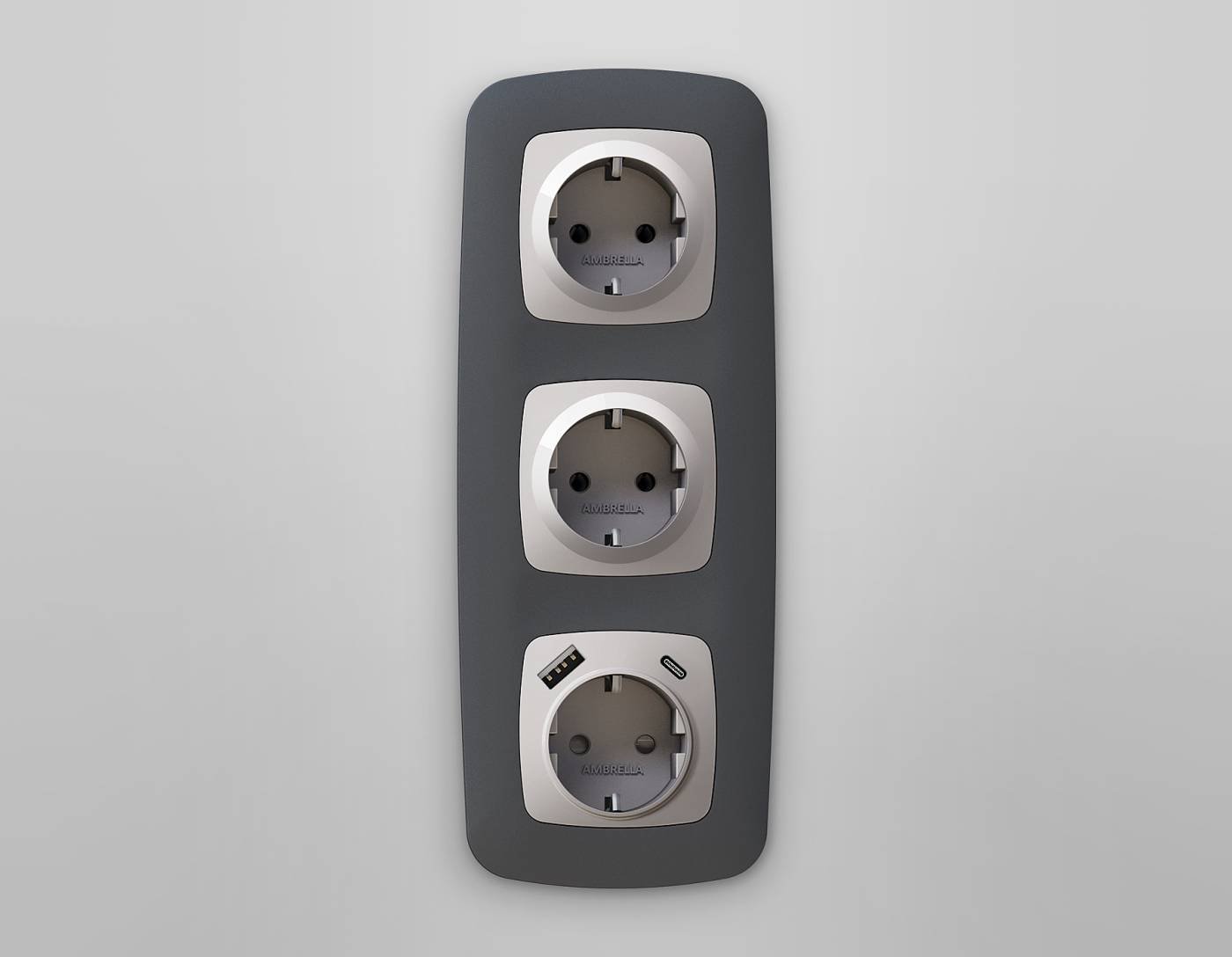 OP4100 Накладка на механизм Ambrella Volt OMEGA OP4100