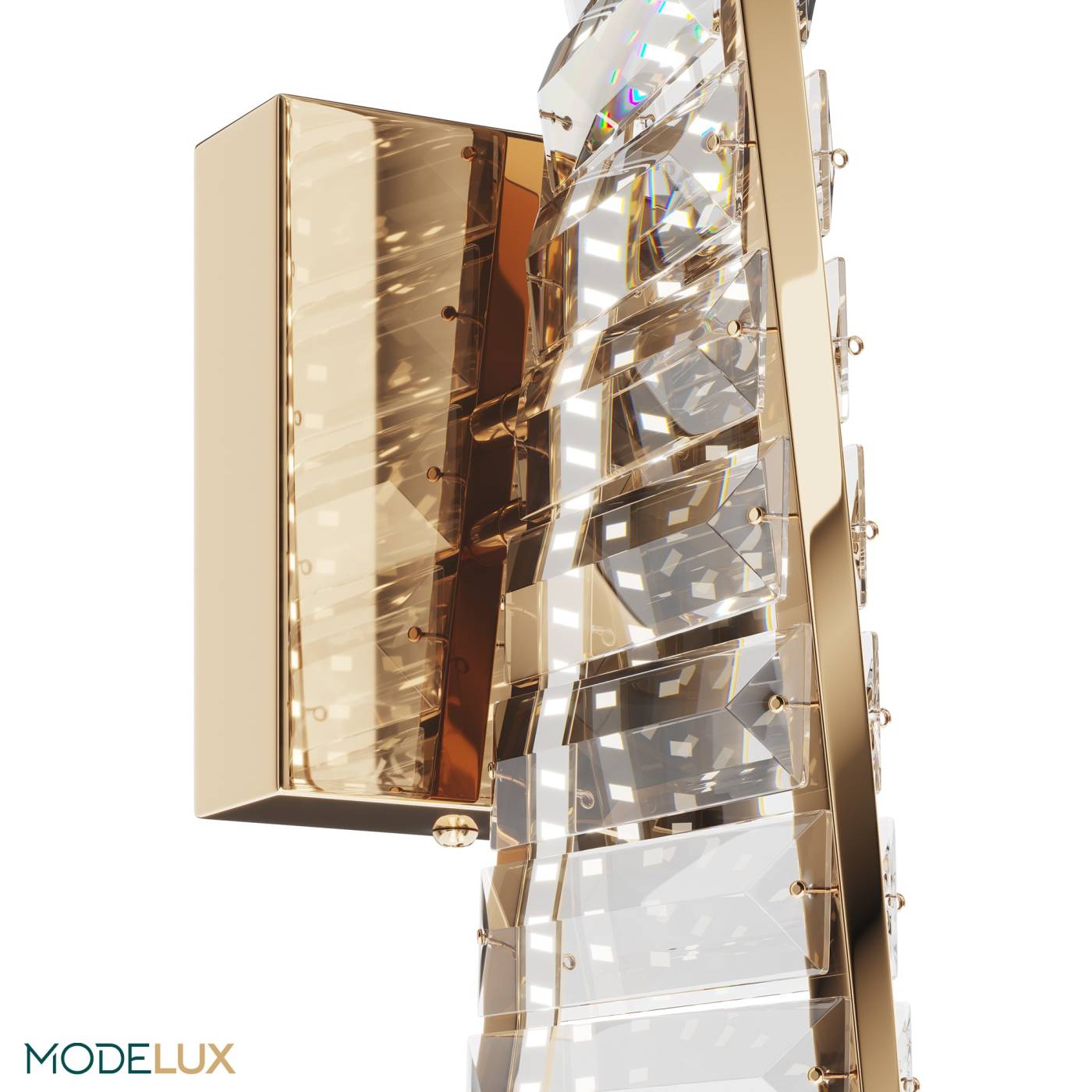 Бра настенное MS Modelux MS.88910.01 GD