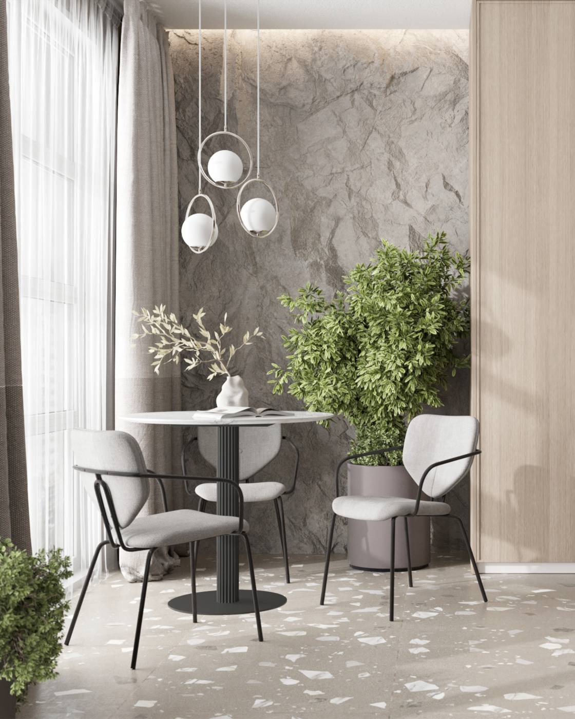 Обеденный стул Stool Group Masey B2339-1 Curio-70