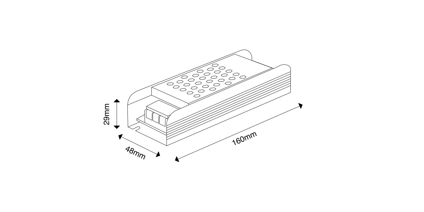 00-00006952 Блок питания с TRIAC диммированием IP20, 100Вт, 24В, YA-TR SWG PRO 00-00006952