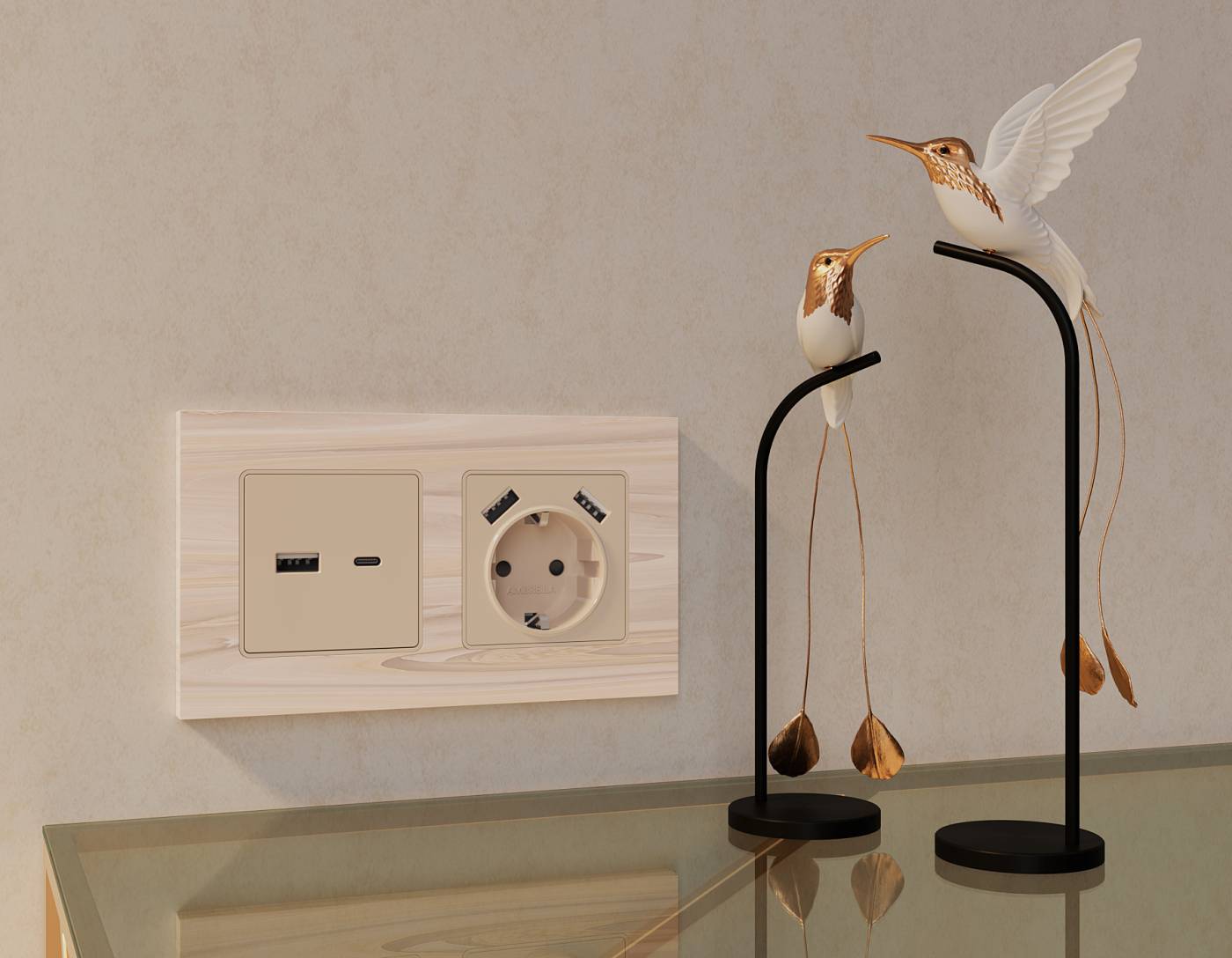 AP3290 Накладка на механизм Ambrella Volt ALFA AP3290