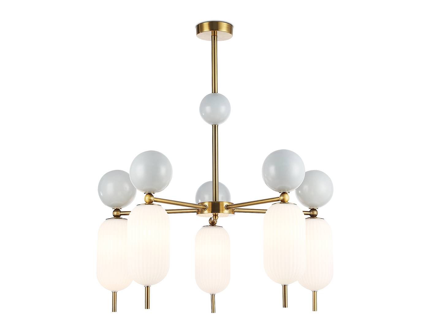 Люстра на штанге Ambrella Ceramo Modern LH53104