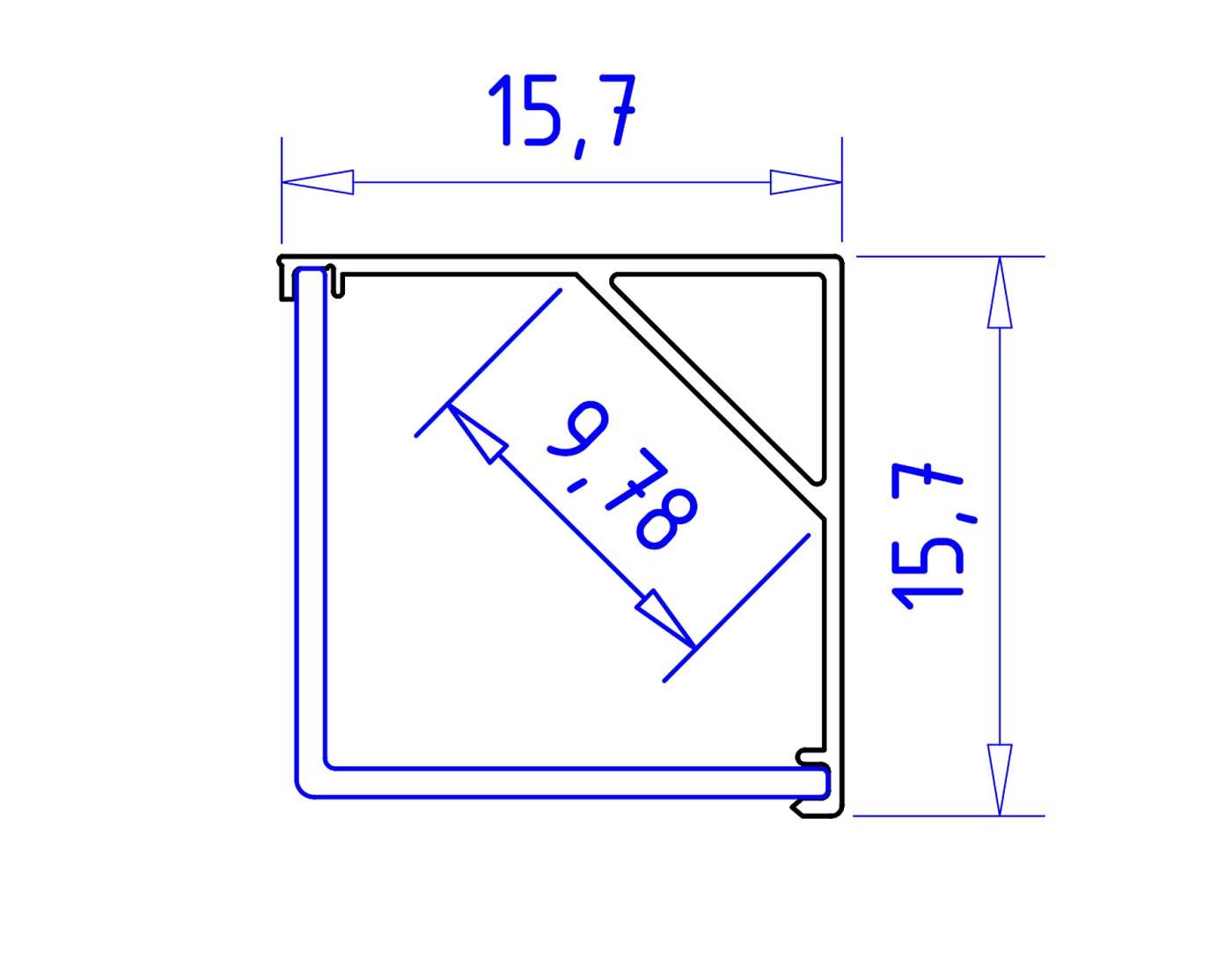 Профиль Ambrella Illumination GP2150AL
