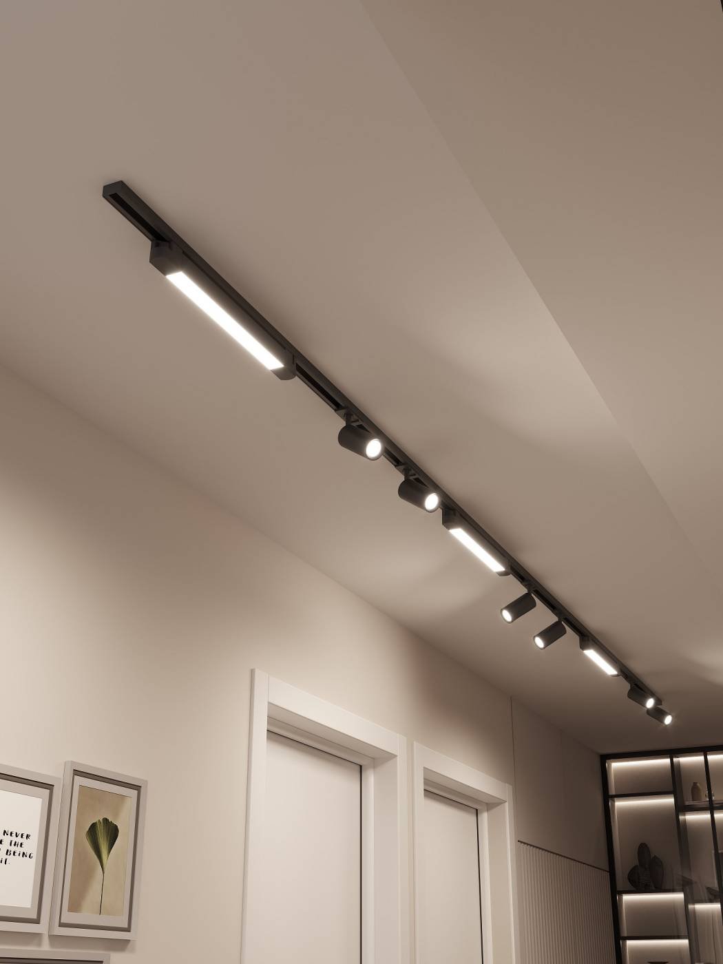 HSBL_kompl_S005_NI4B3K Трековая система Skylite №5 Hesby Lighting HSBL_kompl_S005_NI4B3K