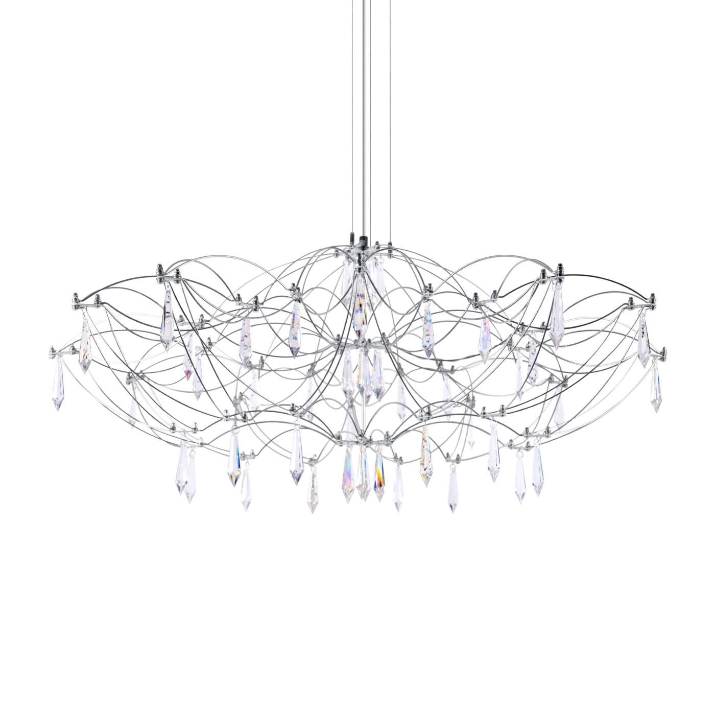 10586/900 Silver Asfour Подвесная люстра Mira Loft It 10586/900 Silver Asfour