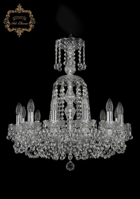 11.26.12.200.XL-65.Cr.B Подвесная хрустальная люстра 11.26 Art Classic 11.26.12.200.XL-65.Cr.B