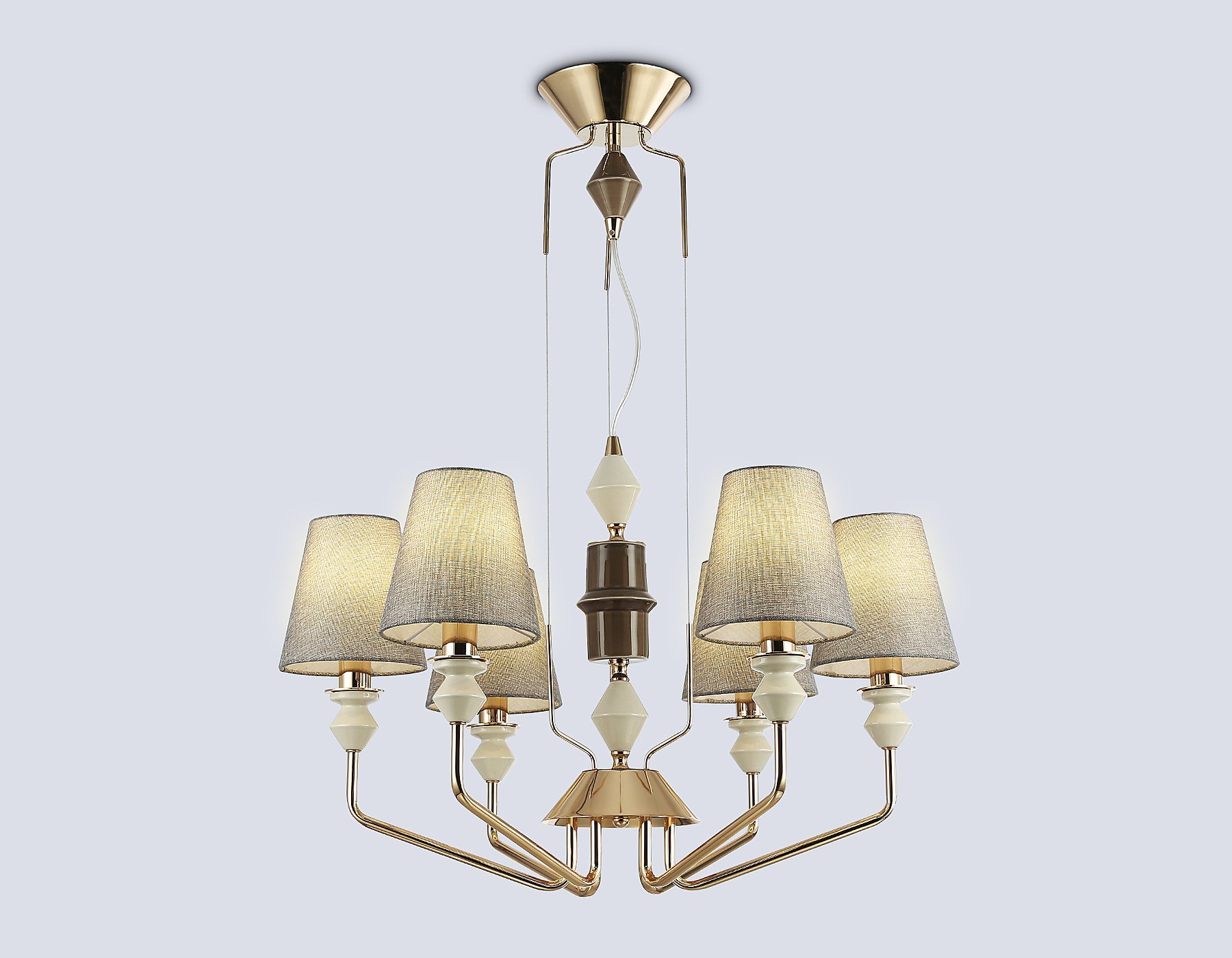 LH75401 Подвесная люстра Ambrella Ceramo Classic LH75401