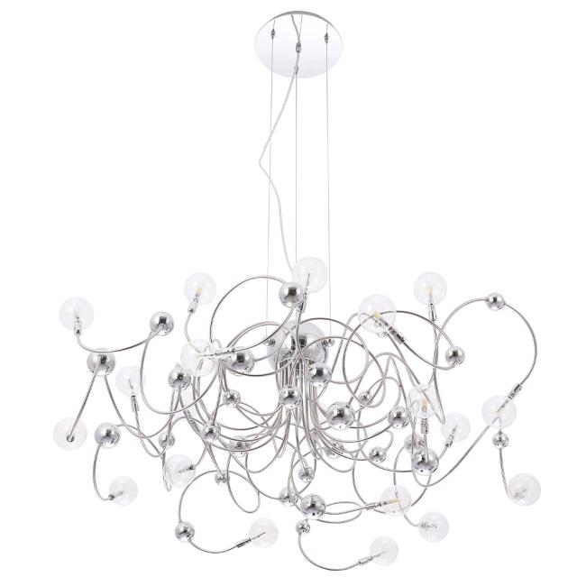 MEDUSA SP20 CHROME Подвесная люстра Crystal Lux Medusa MEDUSA SP20 CHROME