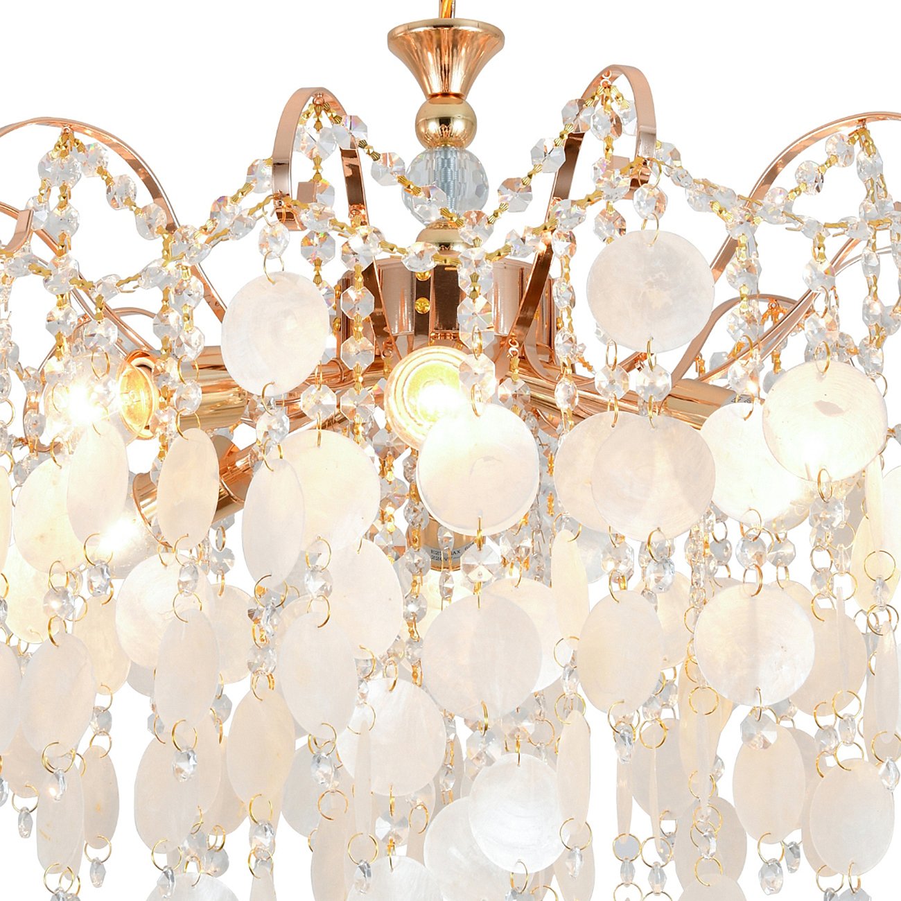 ES0000036 Подвесная люстра Escada Marilume 140013/6P E27*60W Gold ES0000036