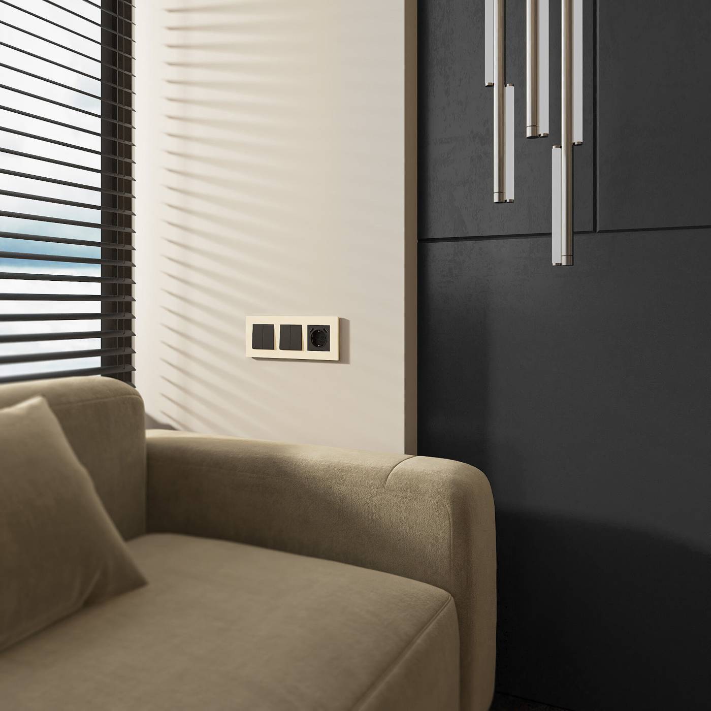 W0032962/ Рамка на 3 поста Slab (айвори софт) Рамка Werkel Slab айвори софт W0032962/ Рамка на 3 поста Slab (айвори софт)